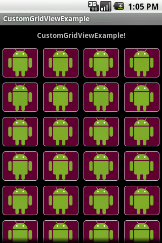 Custom GridView in Android