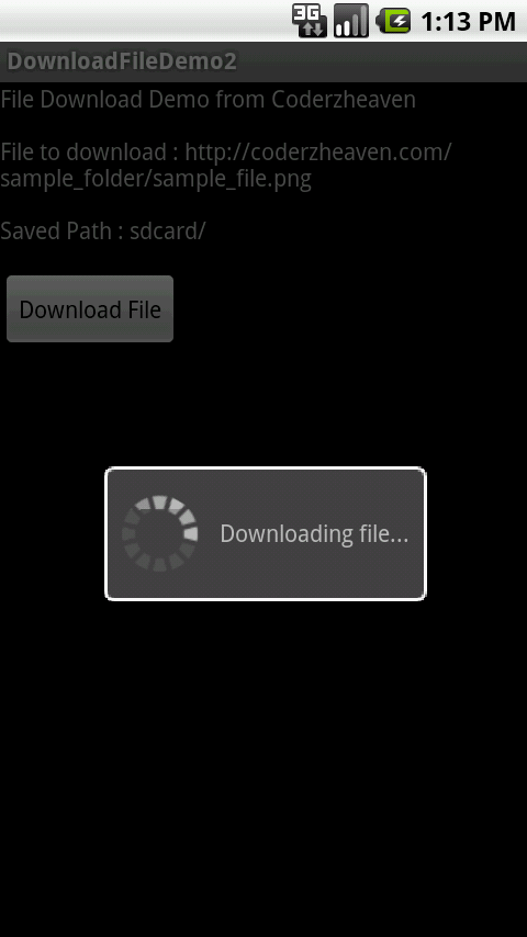 download file android