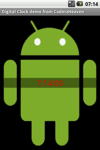 download the new version for android DesktopDigitalClock 5.01